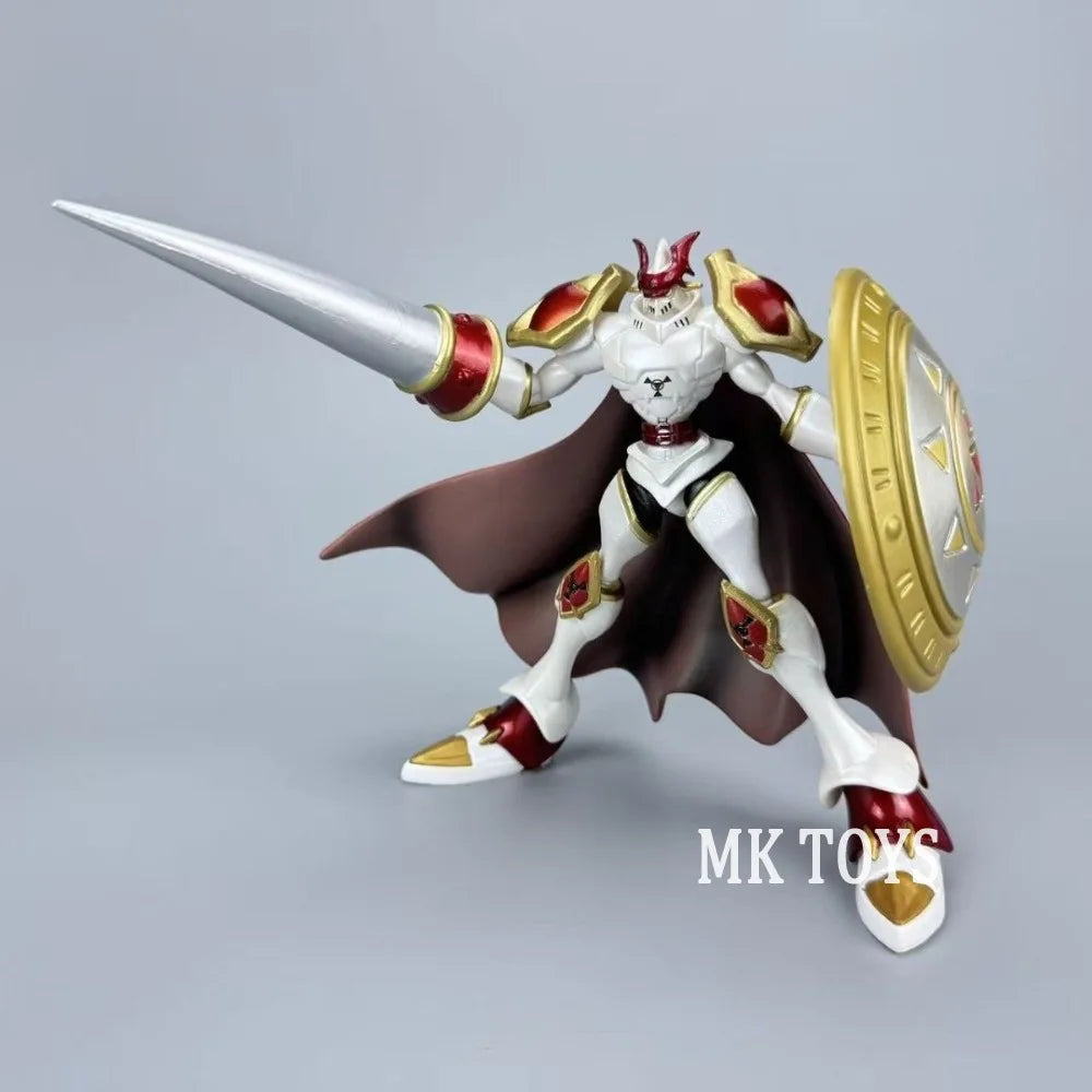 17cm Anime Digimon Adventure Figure Gallantmon Omegamon Action Figures Pvc Statue Desktop Ornamen Collection Model Toys Gifts