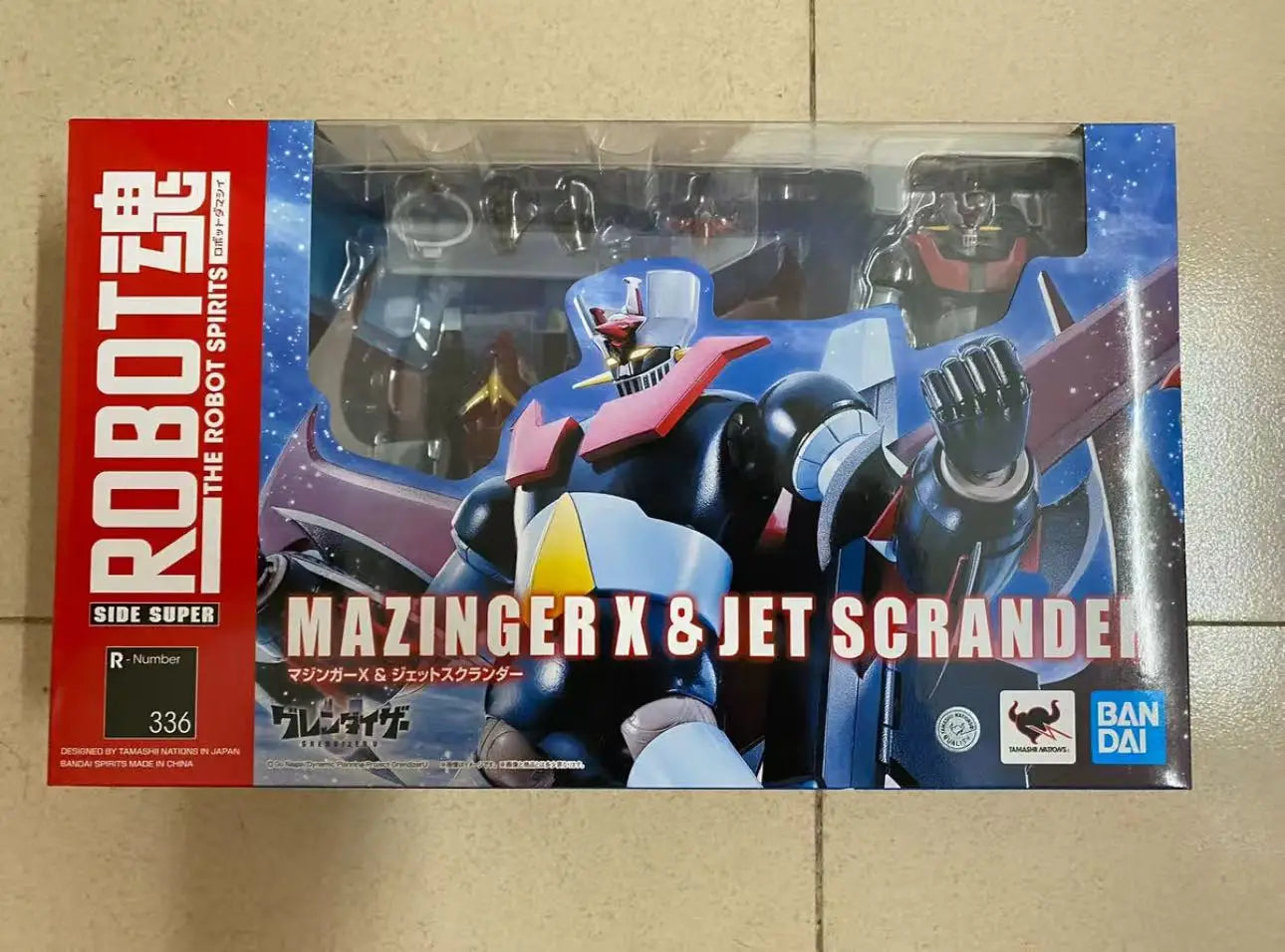 Original BANDAI THE ROBOT SPIRITS GENDIZER SPAZER MAZINGER Z action figures gift collection toys
