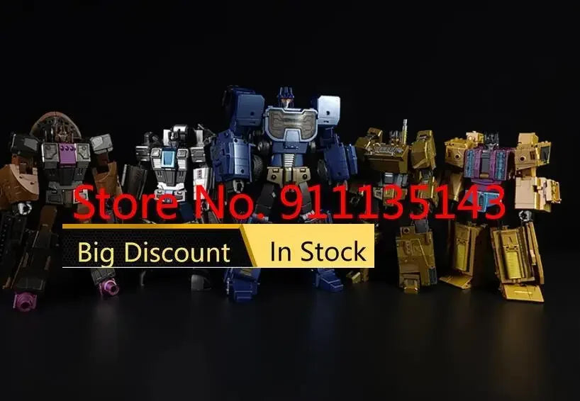 Zeta Toys Za-07 Za07 Bruticon Bruticus All Set Metallic Ver In Stock