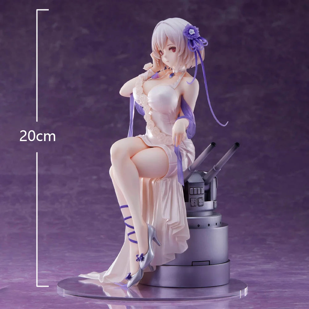 Game Figure HMS Sirius action figure sitting posture HMS Sirius Figurine PVC Model Adult Collection Ornament Birthday Gifts 20cm