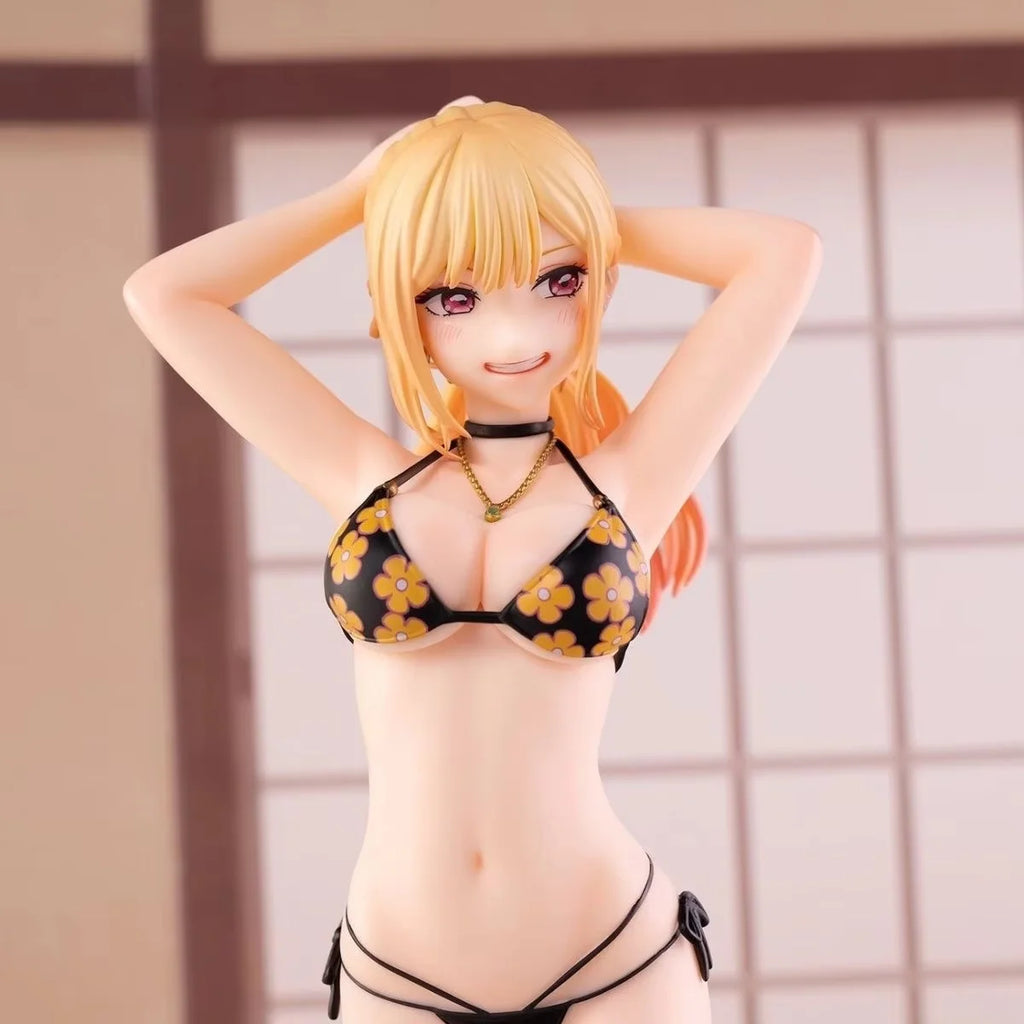 Kitagawa Marin Swimsuit Figure, Cute Beautiful Girl Model, Cartoon Desktop Ornament, Collectible Toy Gift For Anime Hobby Fans