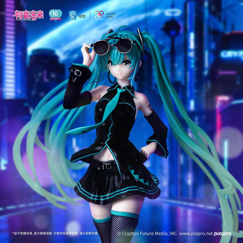 New Original Hatsune Miku Figure Stylist 16th Birthday Commemoration Action Figurine Anime Collection Model Doll Xmas Gift