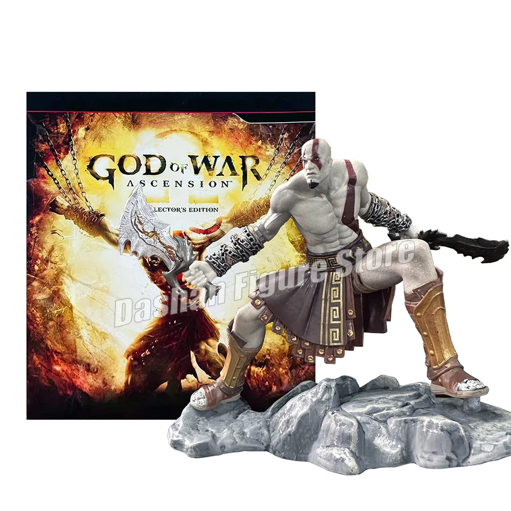 Game God of War Kratos Action Figure 18cm PVC Movable Ghost of Sparta Collection Kratos Statue Model Toys