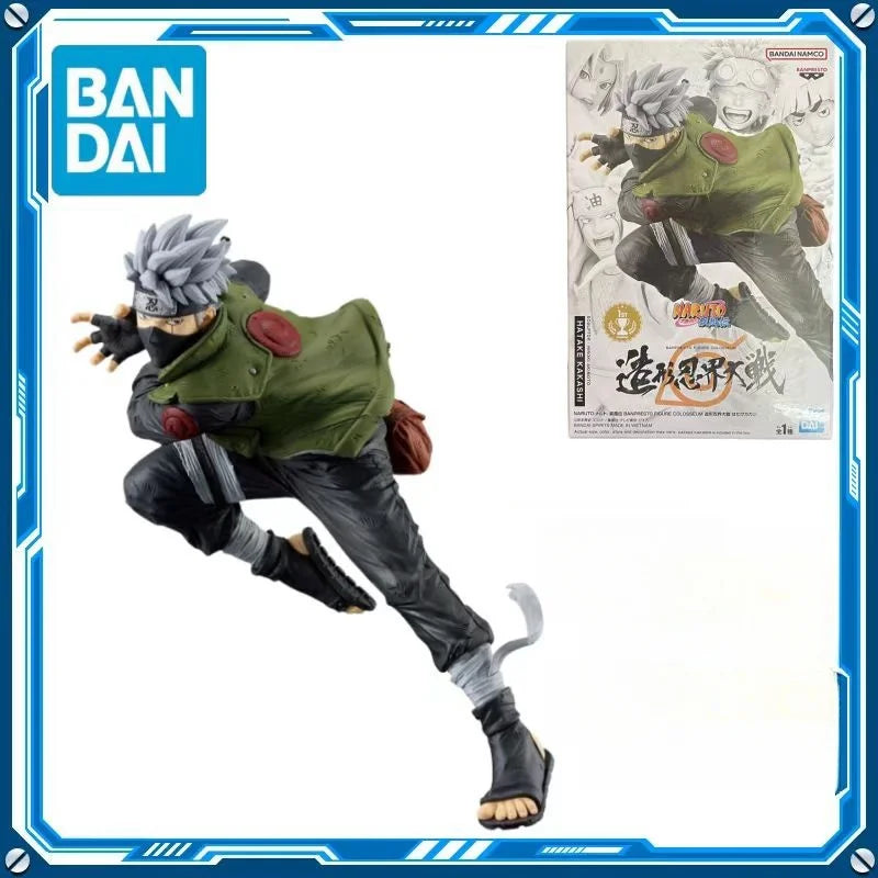 Auf Lager Original Bandai Banpresto Bfc Naruto Weltkrieg Jiraiya Junior Naruto Tsunade Kakashi Rock Lee Action Figur Modell Spielzeug