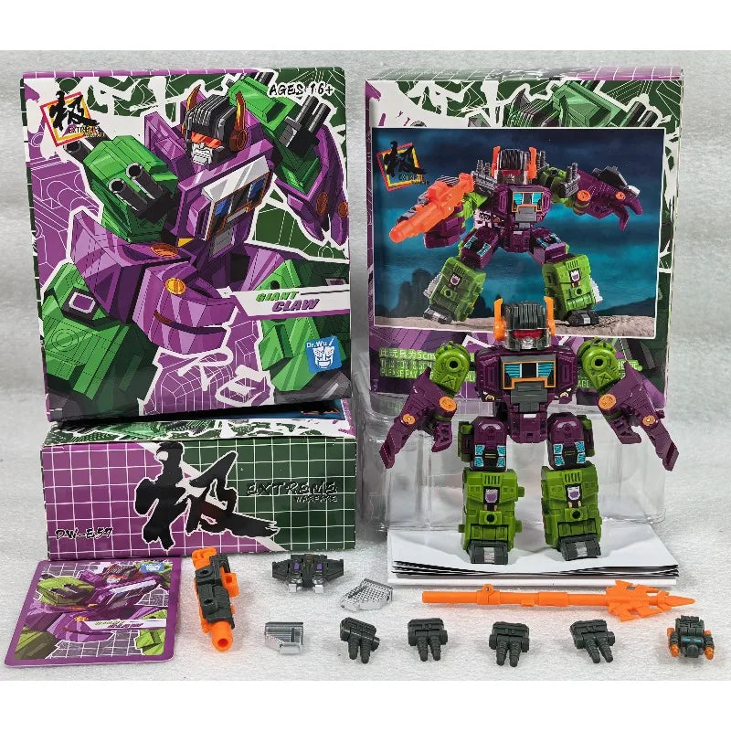 [In Stock NOW] Transformation Dr.Wu DW-E56 DW-E56B DW-E56M Scorponok Mini Action Figure With Box