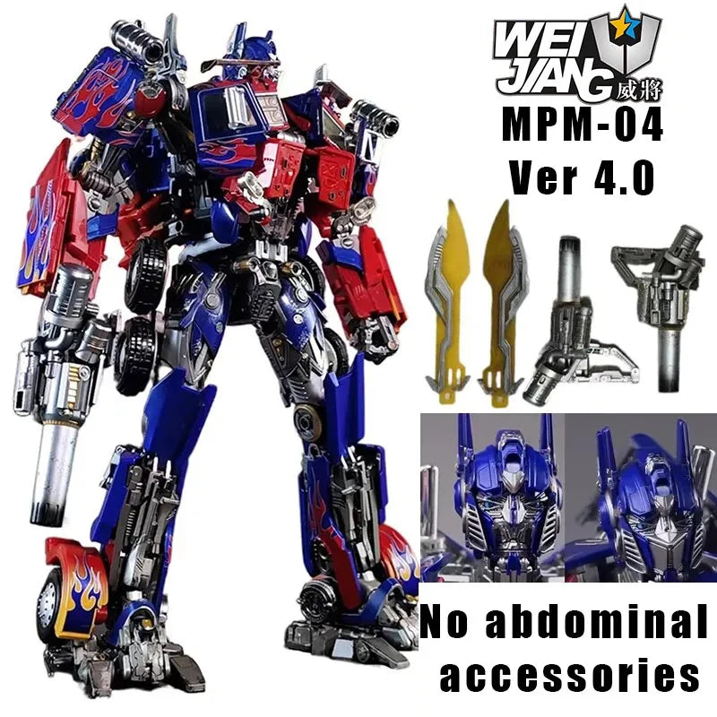 [IN STOCK] WEIJIANG MPM04 OP Commander Masterpiece Transformation Optimu Primal Action Figure Toy Movie Model MPM KO Deformation