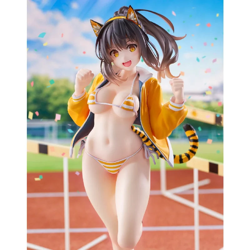 Koikoi -Sakura- Original "Tiger Girl Mimei" - Soft-Touch Paint Figure, Fashionable Collectible (New Product, In Stock)