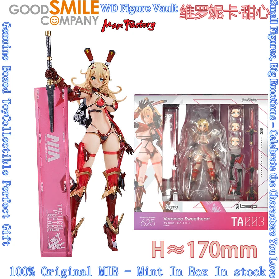 Good Smile Max Factory figma 625 Veronica Sweetheart BUNNY SUIT PLANNING Anime Action Figure  Model Toy Gift Re-release