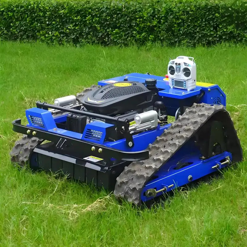 Direkt ab Werk CE/ISO-zertifizierter Verkauf Gartenraupen-Rasenmäher Benzin-Rasenmäher Ferngesteuerter Rasenmäher Roboter-Rasenmäher