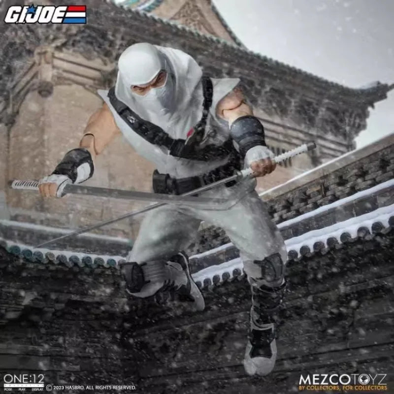 Mezco Original Special Forces GIJOE White Ghost Luxury Edition 1/12 6-inch Joint Movable Doll Model Toy Gift Collection in Stock