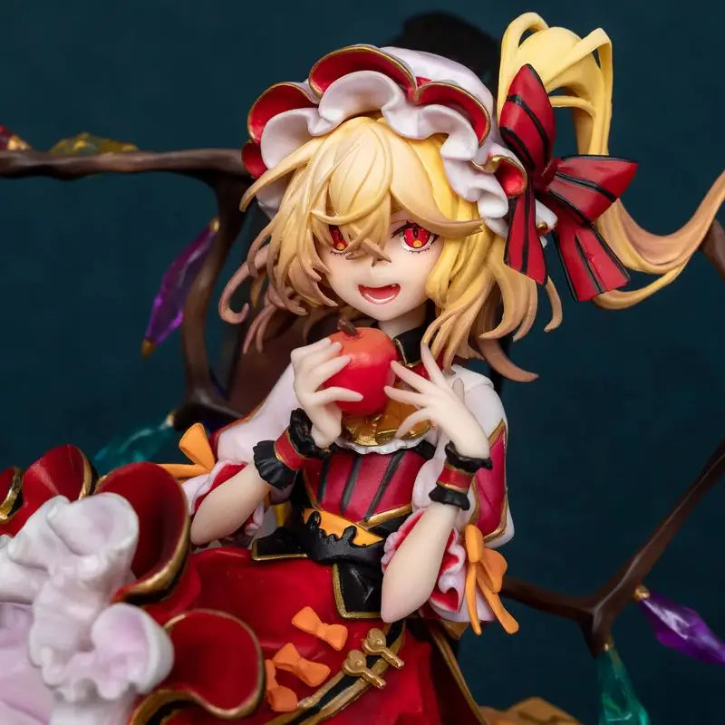23cm Touhou Project Flandre Scarlet Vampire Game Girl Figure Model Statue Boys Collection Desktop Decoration Ornament Toys Gifts