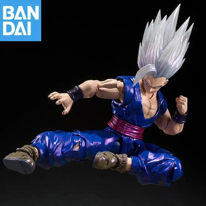 Genuine BANDAI 2025 CJ SDCC S.H.Figuarts Exclusive Edition Son Gohan BEAST Action Figure Model Original Collector Figurine Toy