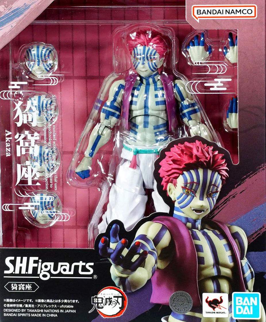 New Original In Stock Bandai S.H.Figuarts Demon Slayer Kamado Tanjirou&Kamado Nezuko Action Figure Anime Model Desktop Toy Gift