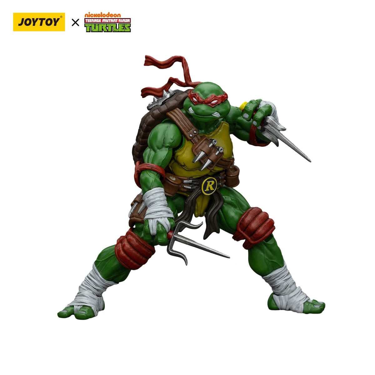 [НАЛИЧНОСТ]JOYTOY TMNT Фигури Микеланджело, Донатело, Леонардо и Рафаел, 4 бр., 1/18 Аниме, Военен модел