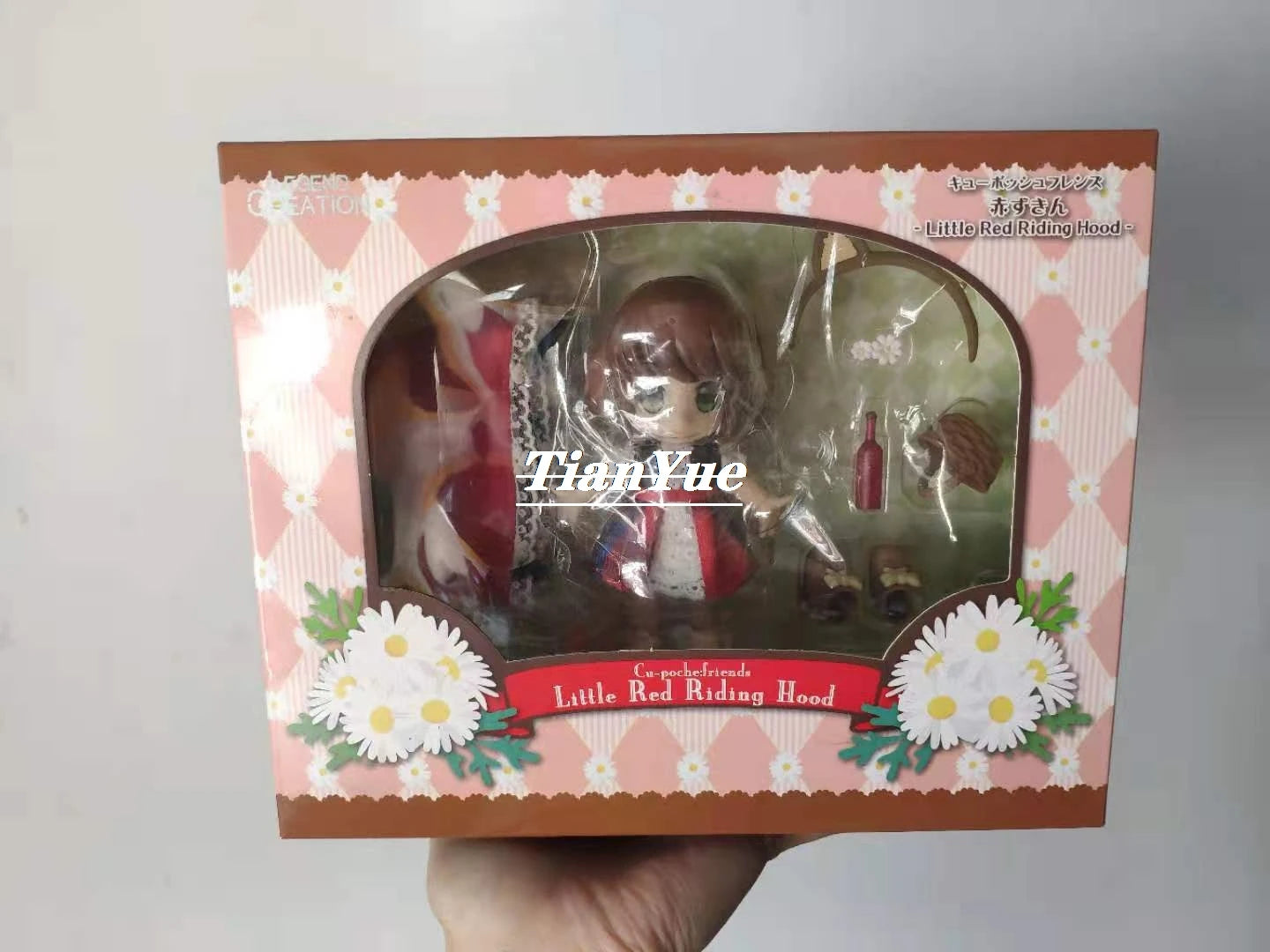 Anime Cu-poche Little Red Riding Hood Movable Real Clothes Q ver. Figure 10CM