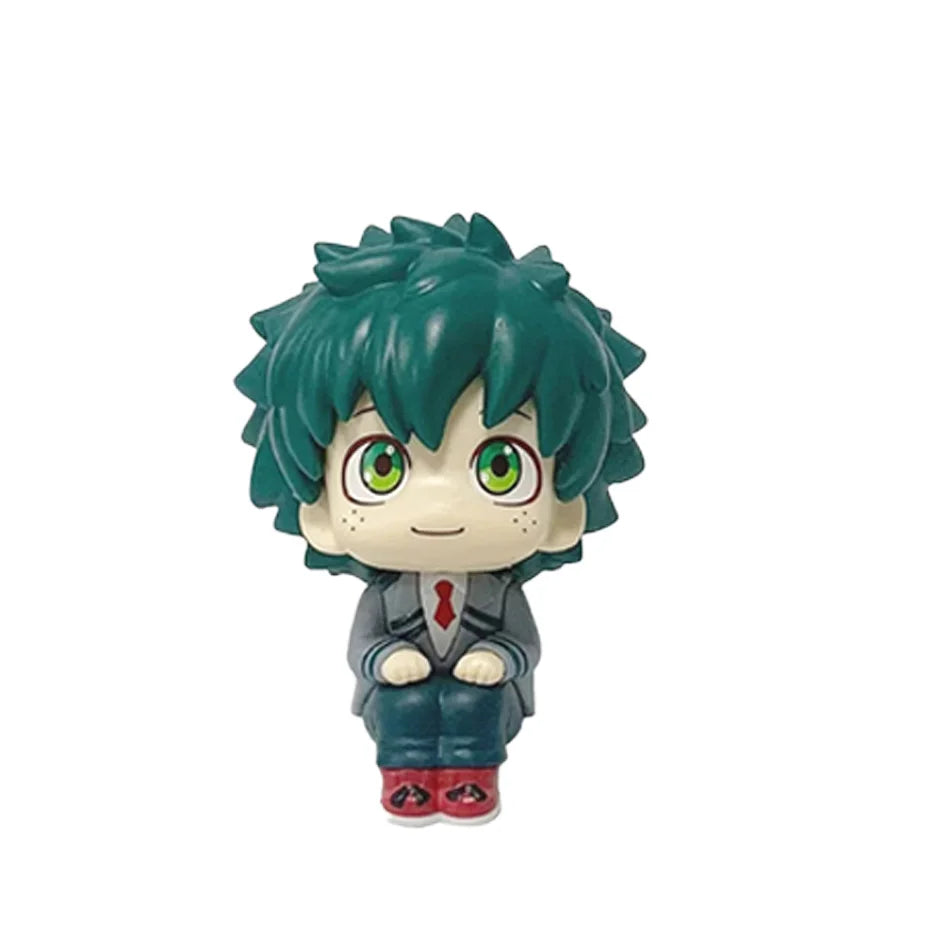 Anime Figure My Hero Academia Midoriya Izuku Bakugou Katsuki Todoroki Shoto Asui Tsuyu PVCAction Figure Collectible Model Toys