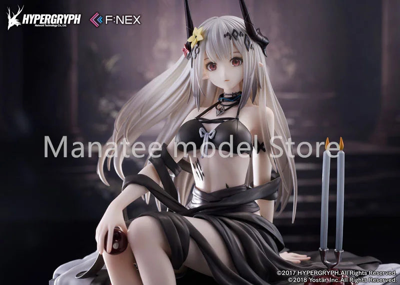 FuRyu Original Arknights 1/7 Scale Figure Mudrock Silent Night DN06 PVC Action Figure Anime Model Toys Collection Doll Gift