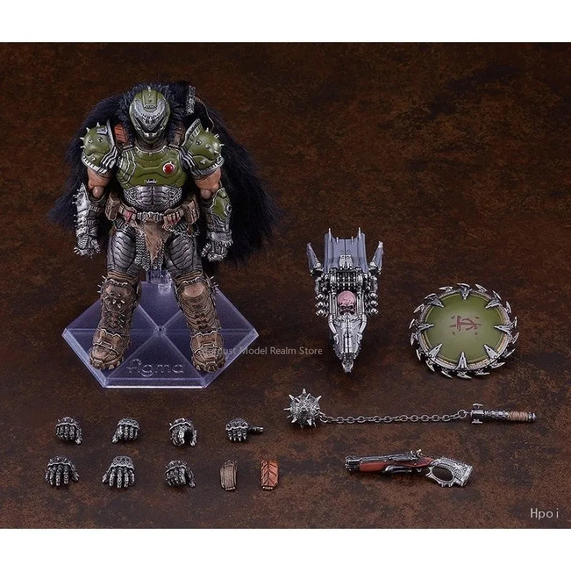 February 2027 Pre‑order Original GSC Figma DOOM: The Dark Ages #683 Normal / DX Ver. Anime Figure Toy Collectible Birthday Gift