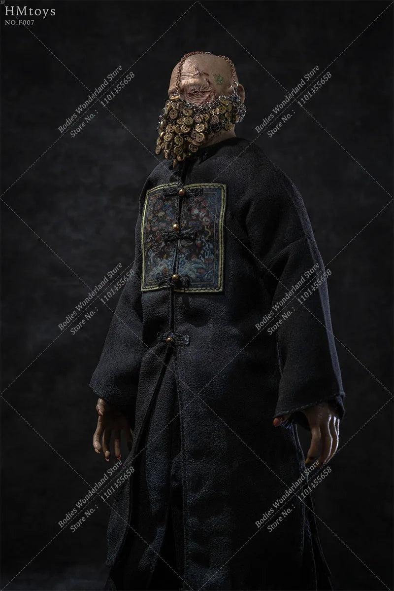 Deluxe Edition HMTOYS NO.F008 1/6 Scale Collectible Zombie-Rebirth Movable 12Inch Male Action Figure Doll with Platform Scene