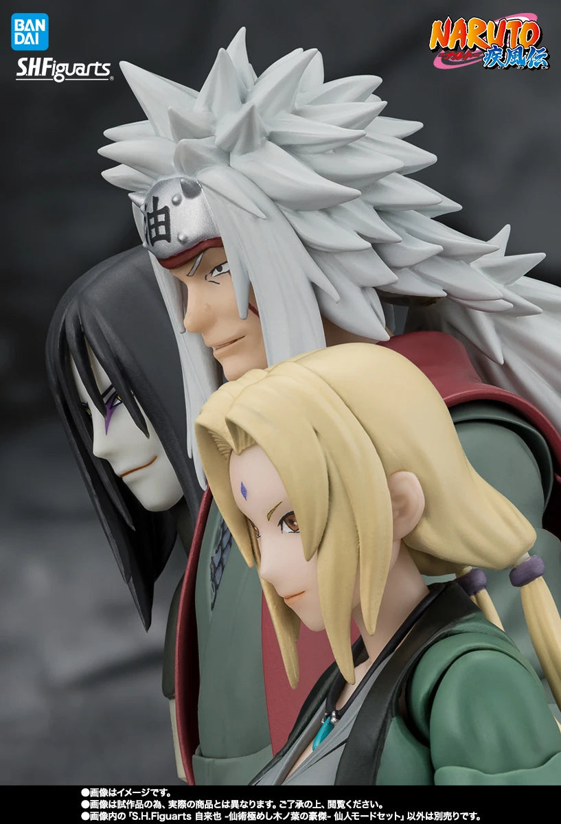 Bandai S.H.Figuarts NARUTO Jiraiya -Senjutsu Extreme Konoha Hero- Senjin Mode Set