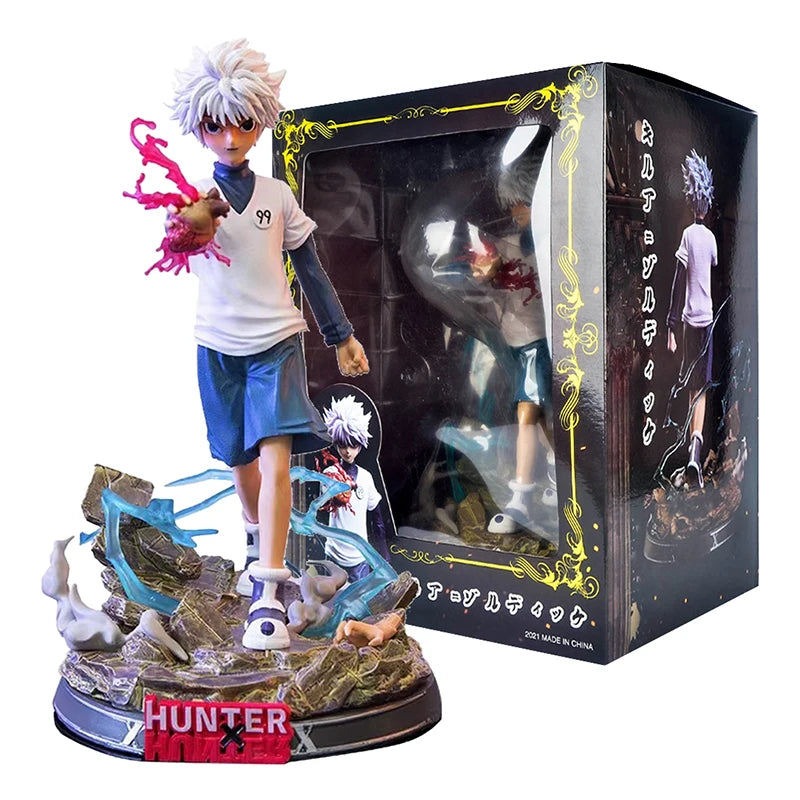 Anime HUNTER×HUNTER Meruem Figures GON Killua Action Figure Gk HUNTER X HUNTER Collectible Model Chimeric Ant King Statue Toys
