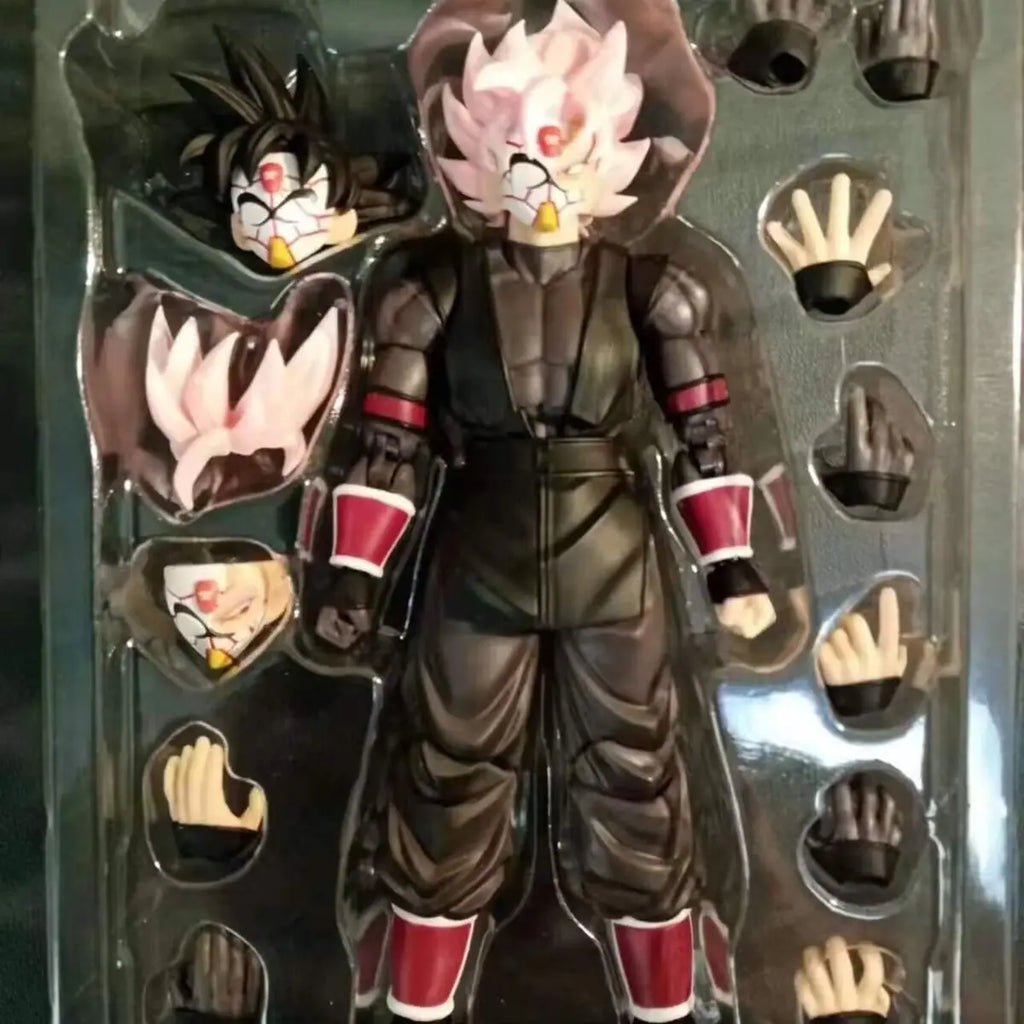 In Stock Demoniacal Fit DF Dragon Ball Figure SH Figuart SHF Ultimate Atrocious Black Goku Pink Zamasu Action Figures Model Gift