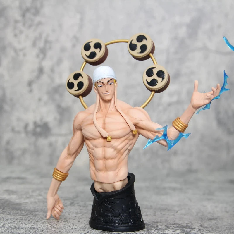 Enel Rumble Anime One Piece Figure Thunder God Enel Rumble-Rumble Fruit User Actio ...