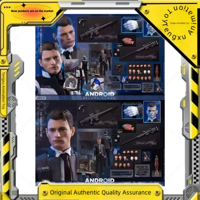 Original LIMTOYS LIM009 1/6 Android RK800 RK900 Double Figures Set 12'' Male Soldier Action Dolls Model for Collection