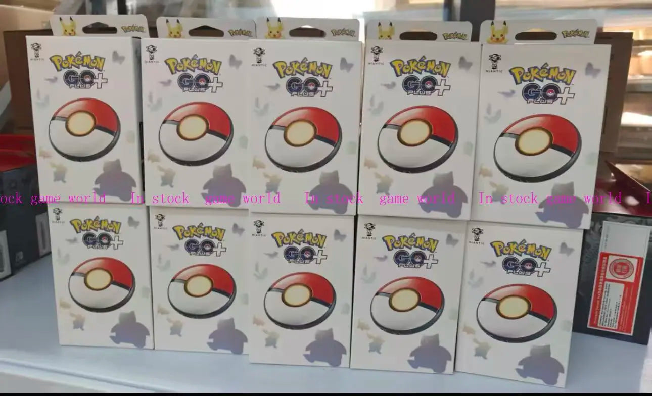 In Stock Bandai Pokemon GO Plus Genuine Pokemon Sleep Detector Accessories Christmas Gifts Gift Collection