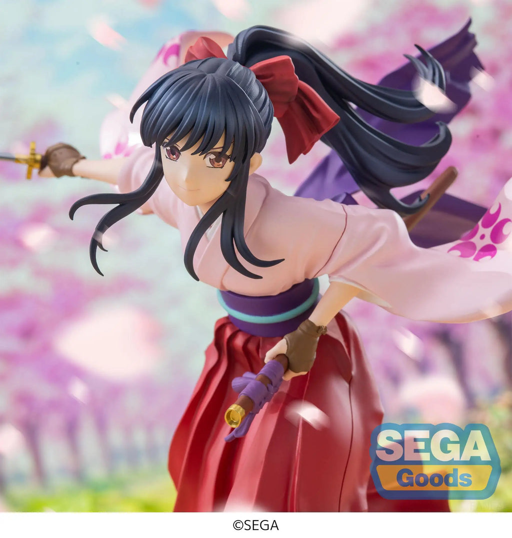 Genuine Sega Luminasta Sakura Wars Anime Sakura Shinguji PVC Action Figure Sega Model Figurine Toys For Otaku