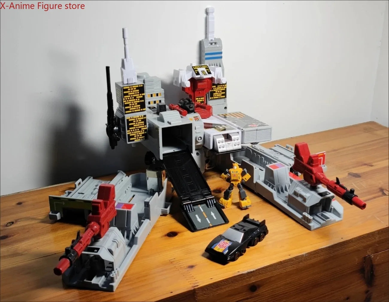 In Stock Transformed Toys Metroplex G1 Three Transformations Beast Dinobot 5 in 1 KO Action Figures Boy Gift Collection Hobbies