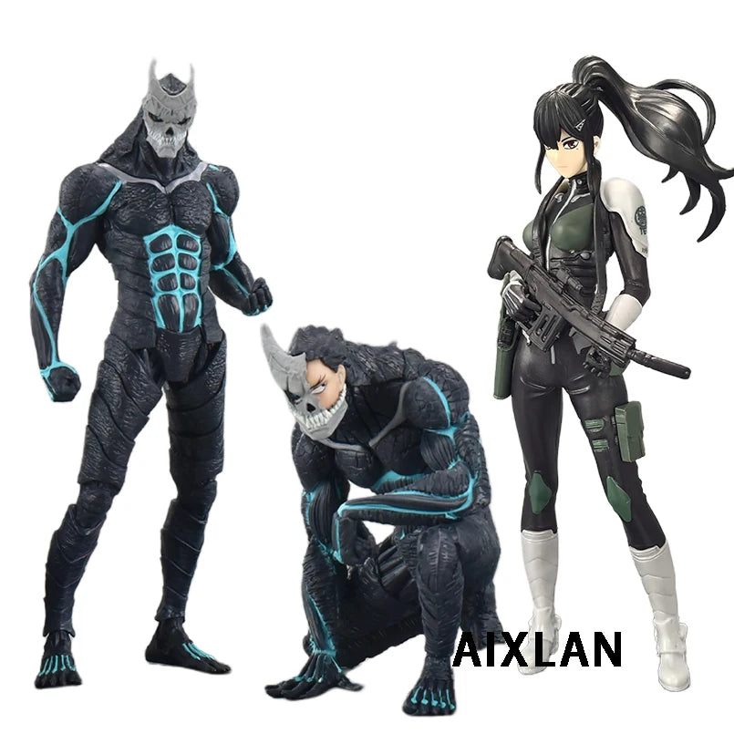 Aixlan Kaiju Nr. 8 Figur Ashiro Mina 18 cm Kaiju PVC Actionfigur Amine Thanksgiving Geschenk Sammlerfigur