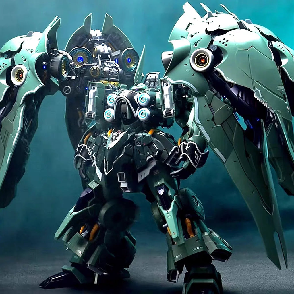 Axis 1/100 Osiris Wings Kshatriya Big Green Pepper Assembly Model Kit Action Figures Light-Up Mecha Collectible Toy Decor Gift
