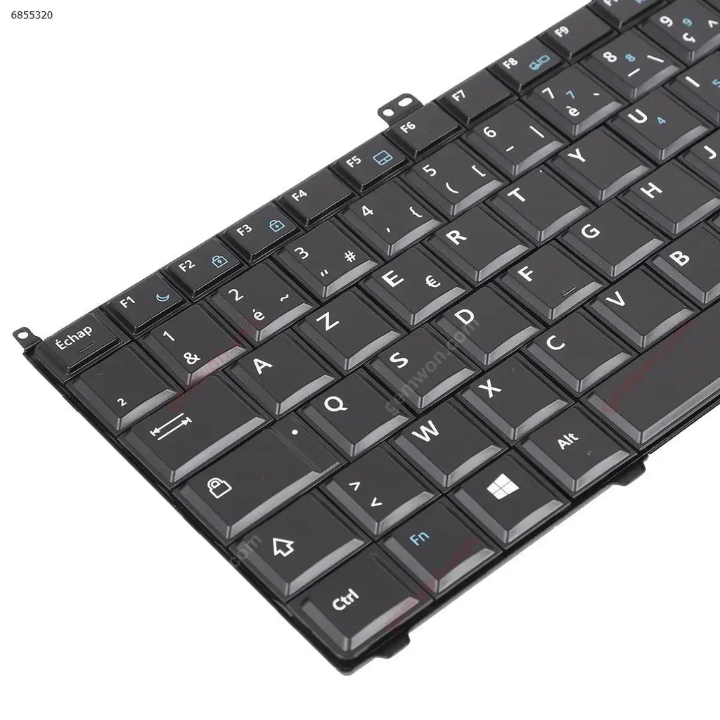 FR Laptop Keyboard for DELL Latitude E7440 E7420 E7240 Black with Backlit