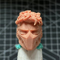 【30days made】Unpainted 1/12 Scale Male Soilder Antihero Red hood Jason Todd White Head Carving For Four Knights MFC Kaiyodo