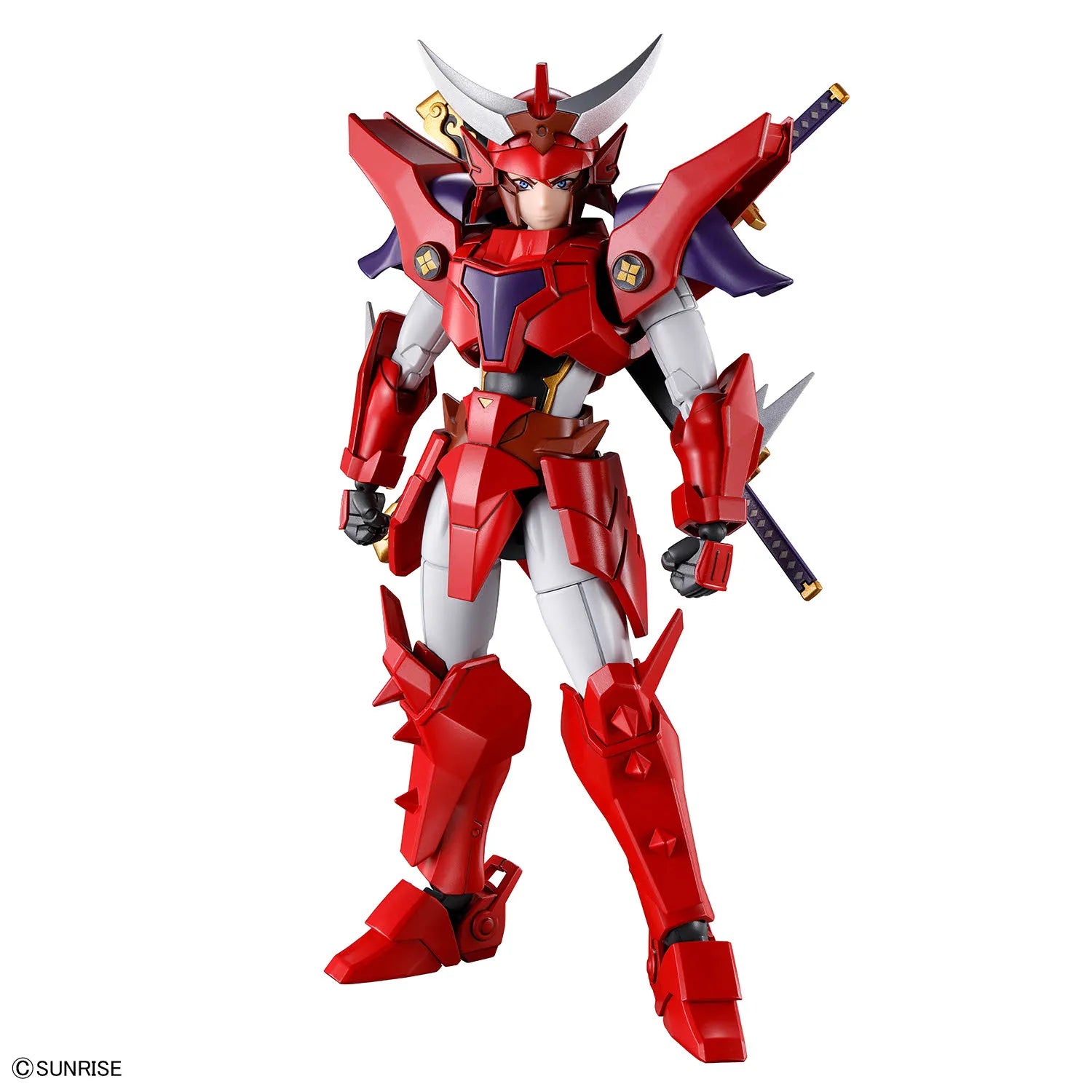 In stock BANDAI 30MF Samurai Trooper Blazing Armor Assembly Model Kit 30 Minutes Fantasy Collectible Anime Figure In Stock