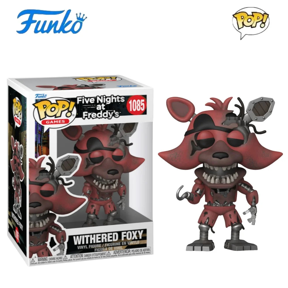 Funko Pop Five Nights at Freddy's Series Mangle Action Figure Withered Bonnie Freddy Model Original Limited Edition Toy Gifts