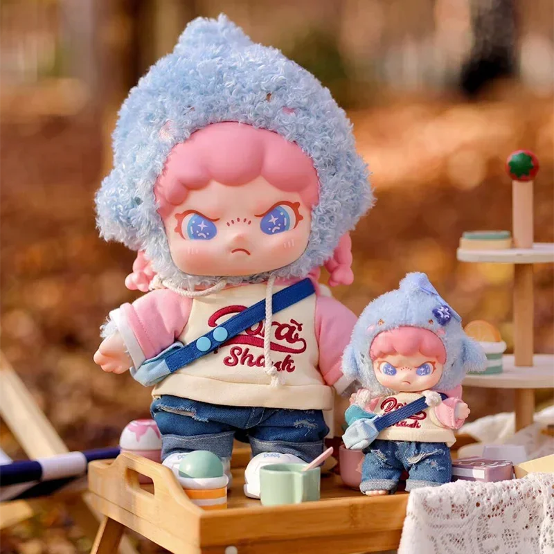 Dora Sharky Lala Girl Serie Anime Actionfigur Anhänger und 34 cm Puppenspielzeug Sammlerstück Trendy Schlüsselanhänger Ornament Geburtstagsgeschenke