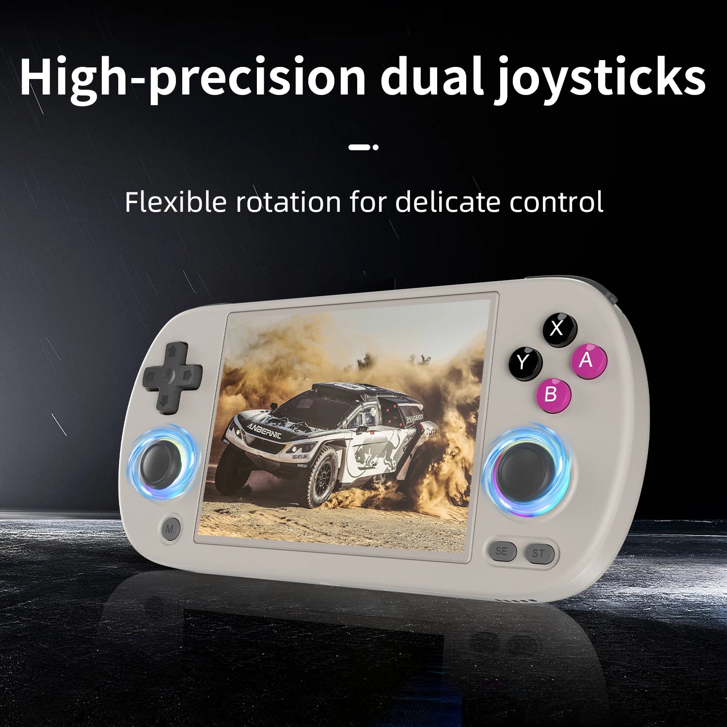 ANBERNIC RG40XX H 64 Bit Linux Retro Handheld Game Console 4.0'' IPS Screen Supports 5G WiFi Bluetooth HD-Support Output RG40XXH
