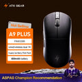 ATK Dragonfly A9 Ultra Wireless E-sports Gaming Maus Ultra-leichte Tri-modus Dual 8K Ergonomische Mäuse A9 Plus PAW3395/3950