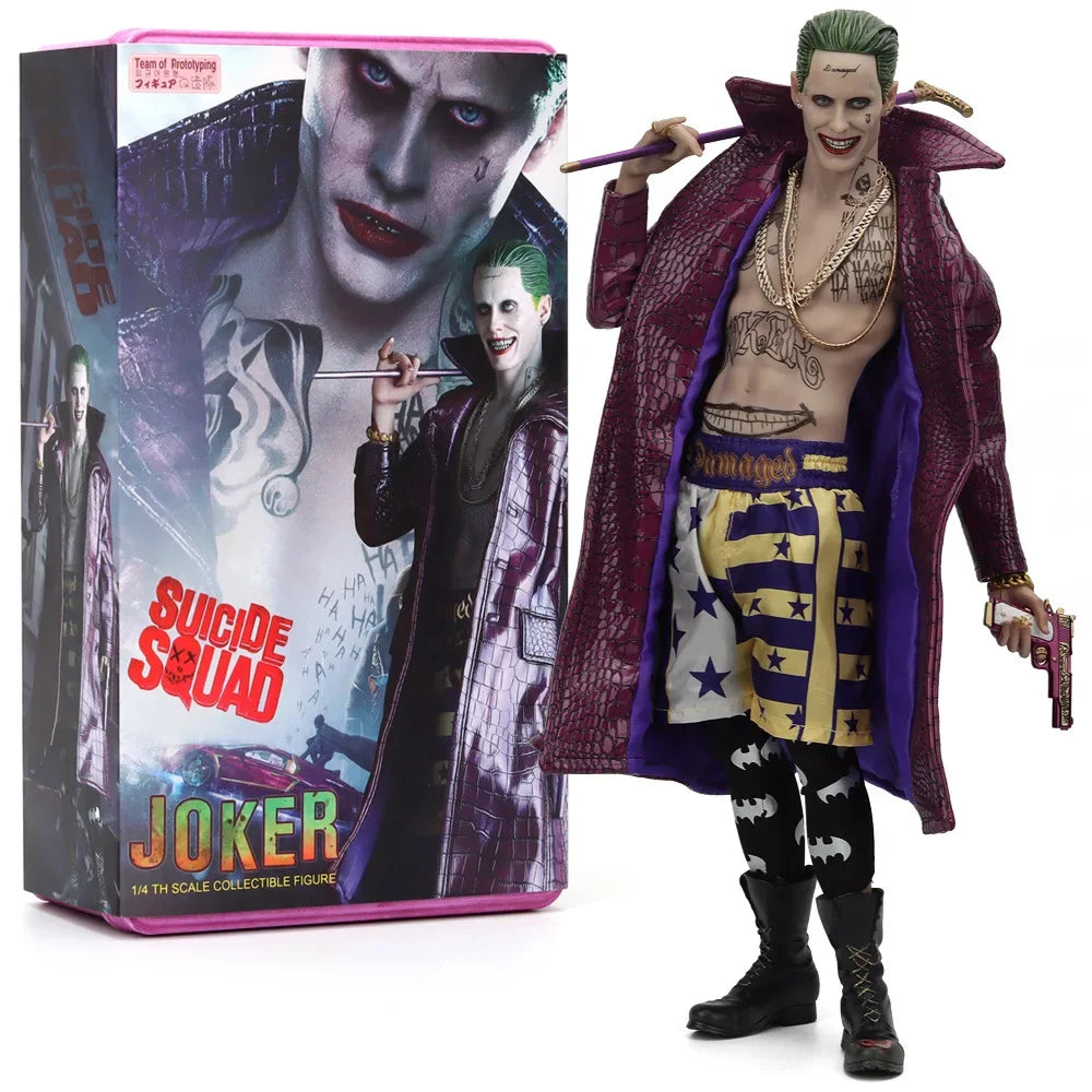 New Dc 1/4 And 1/6 Superheroes Figures The Joker Man Harley Quinn Pvc Model Toys Desktop Decoration Ornaments Doll  Holiday Gift