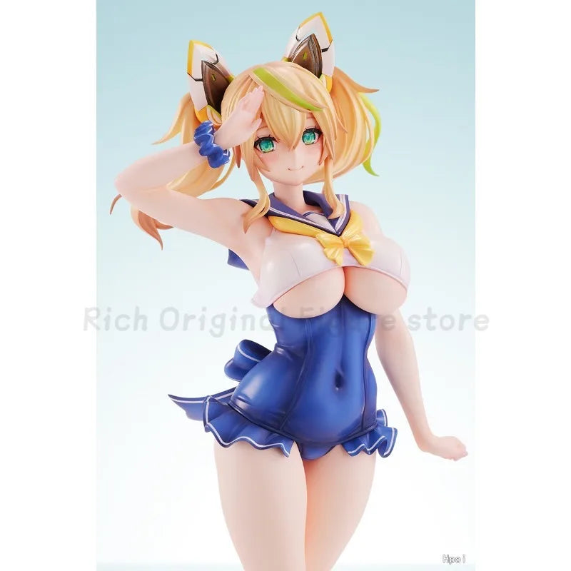 In Stock Original AmiAmi Phantasy Star Online 2 Es Jenny/Annette 2PCS Anime Collection Figures Toys Model Ornaments