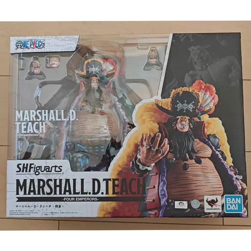 In Stock BANDAI Original Box S.H.Figuarts EUSTASS.KID LUFFY Anime Action Figure Model Toy Gift for Kid Foam Box Packaging