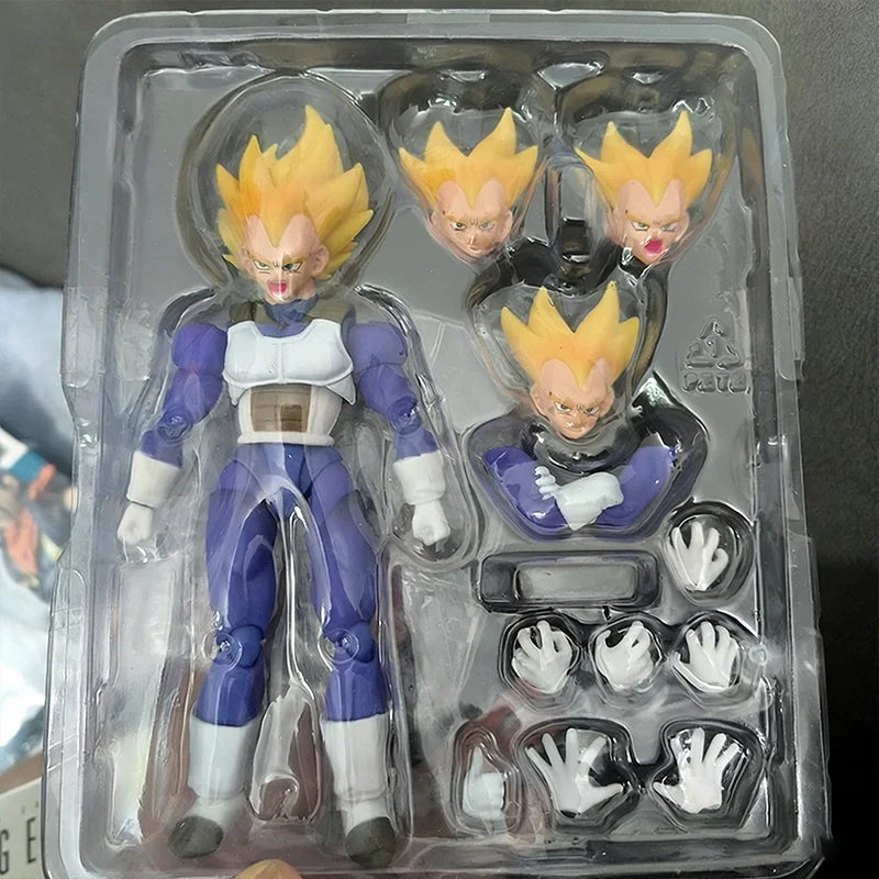 Super Saiyan Vegeta S.H.Figuarts Dragon Ball Z DBZ Action Figure Model Toys Room Ornament Gift