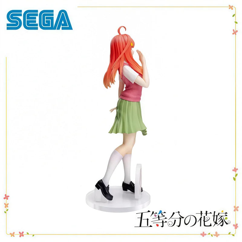 In Stock 100% Original SEGA The Quintessential Quintuplets Nakano Itsuki Action Figure Model Doll Brand New Boexd Garage Toys