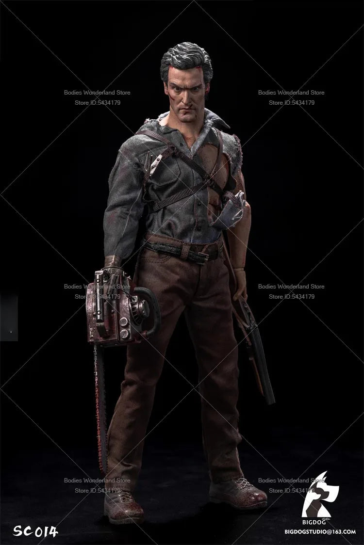 BIGDOG STUDIO SC014 SC015 1/6 Scale Male Soldier Chainsaw Killer Terror Book 12'' Action Figure Doll Collection