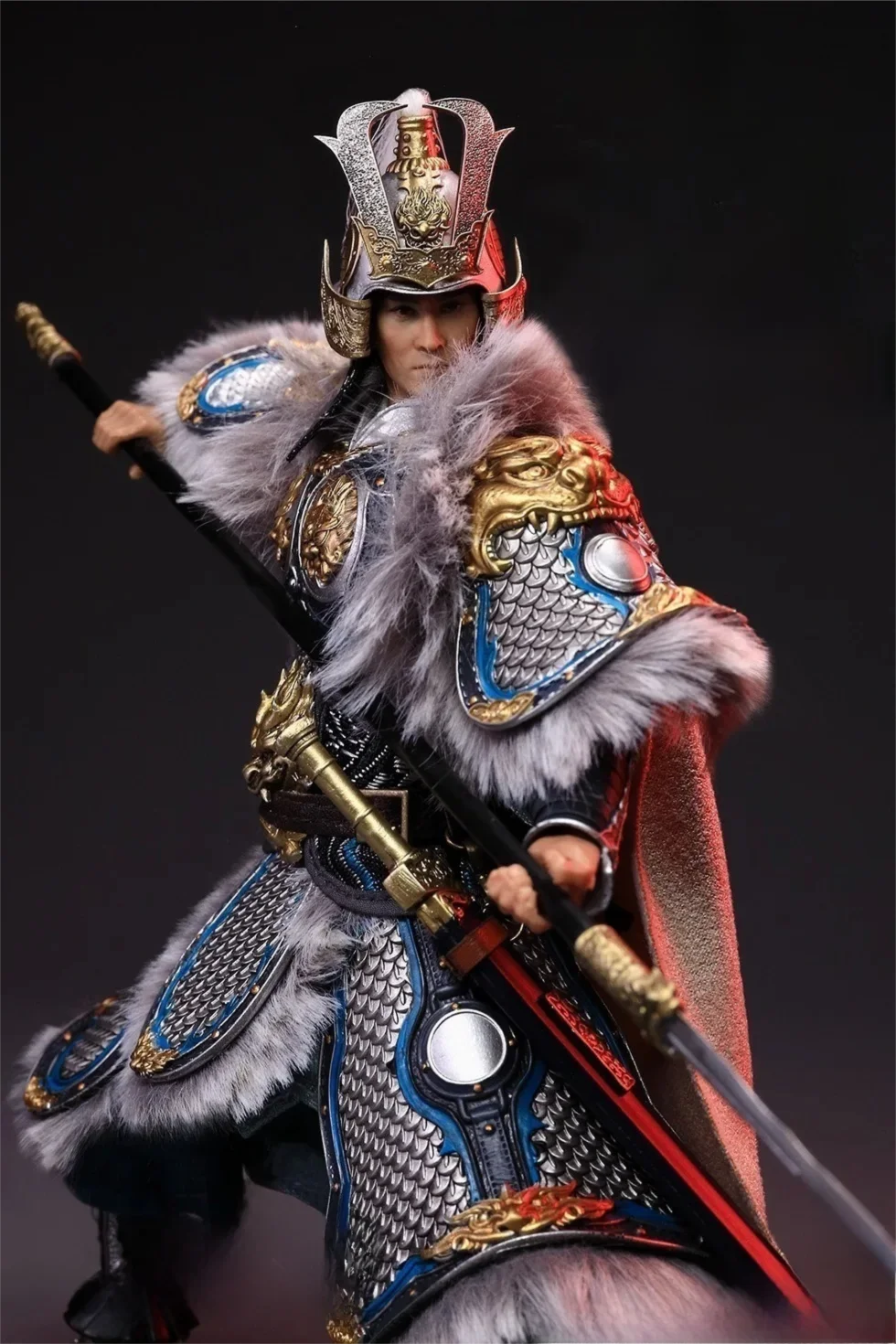 1/12 Scale Ma Chao Brave General 6" Action Figure Full Set Kingdoms Series Collectible PVC Articulated Model Soldier Toy for Men
