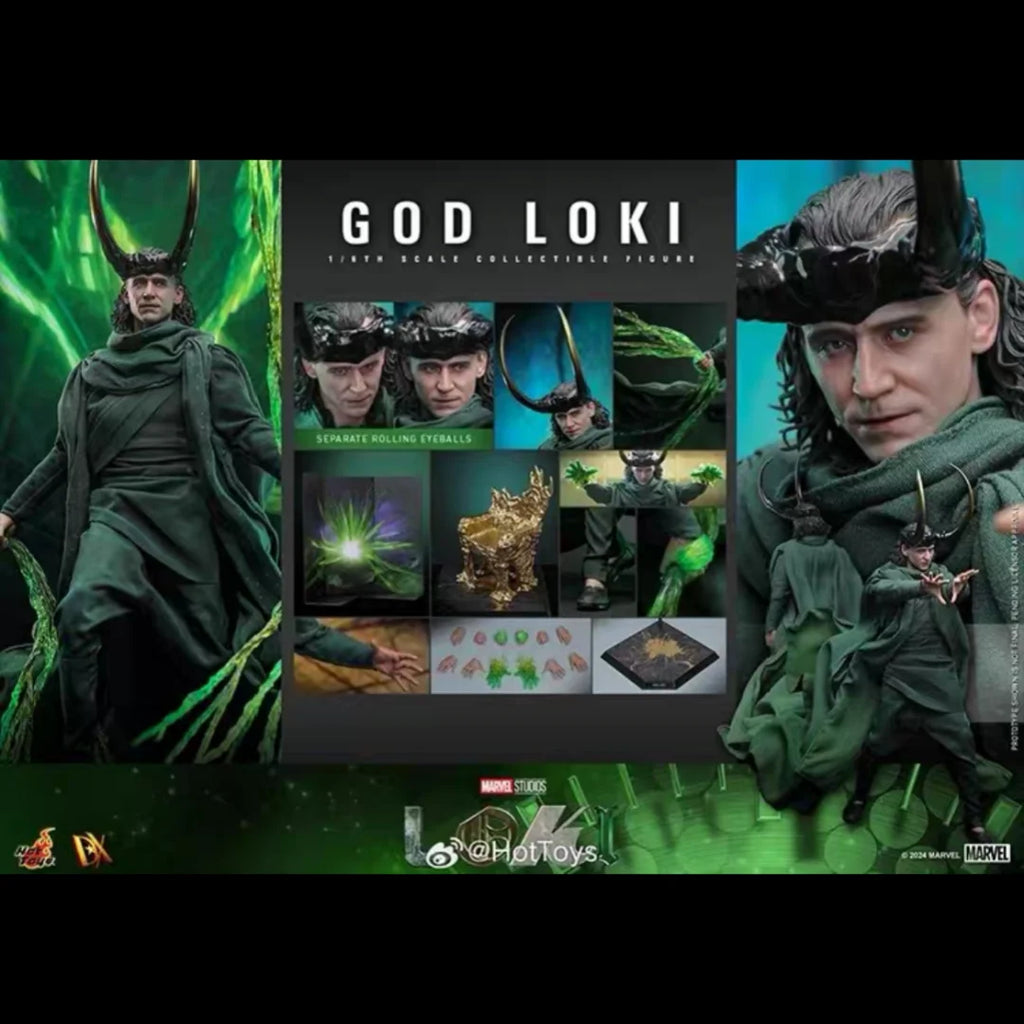 original Hot Toys Ht Dx40 1/6 Loki 2 God Loki Dx041ae God Loki Glue Hair Version Action Figure Fan Hobbies Toy Birthday Gifts