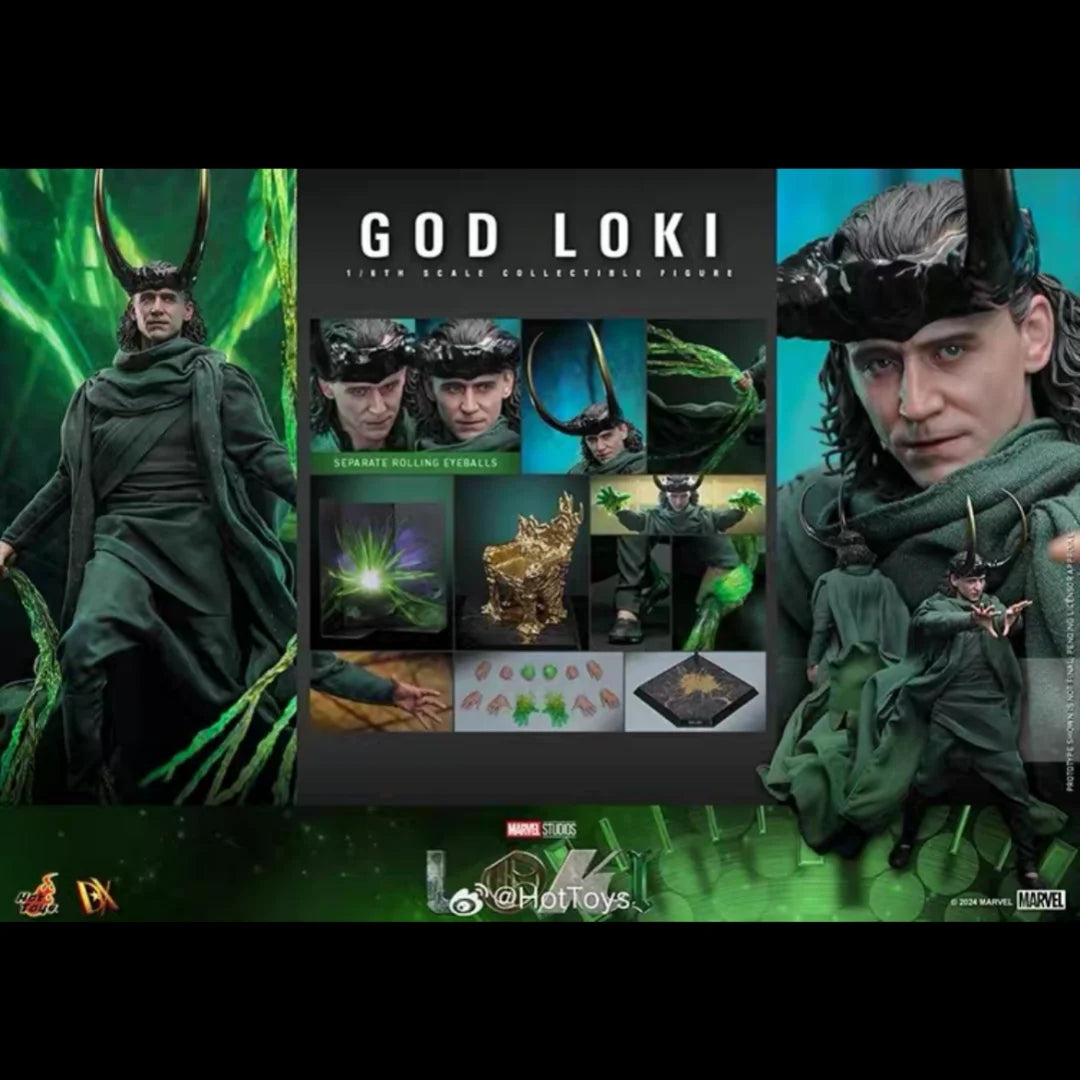 original Hot Toys Ht Dx40 1/6 Loki 2 God Loki Dx041ae God Loki Glue Hair Version Action Figure Fan Hobbies Toy Birthday Gifts