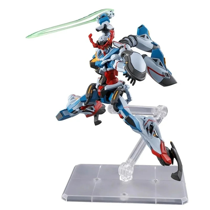 HG 1/144 GQuuuuuuX Assembly Model Kit Action Figure Boys' Puzzle Toys Collectible Desktop Ornament Doll Gift Dual Head Sculpts